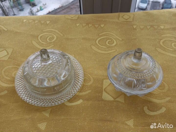 Посуда стекло и эмалированная СССР