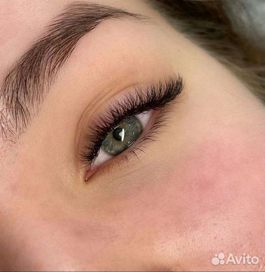 Наращивание ресниц на дому