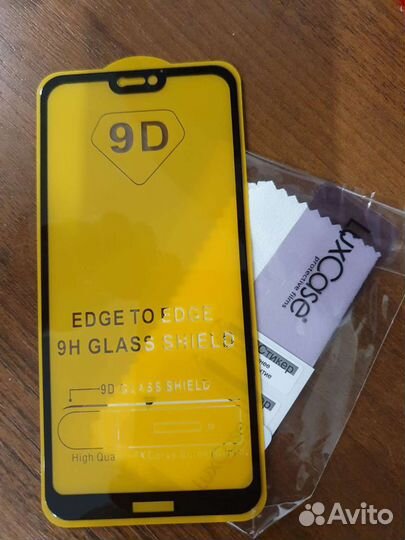 Защитное стекло Huawei P20 Lite 2018 новое