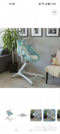 Кроватка стульчик chicco