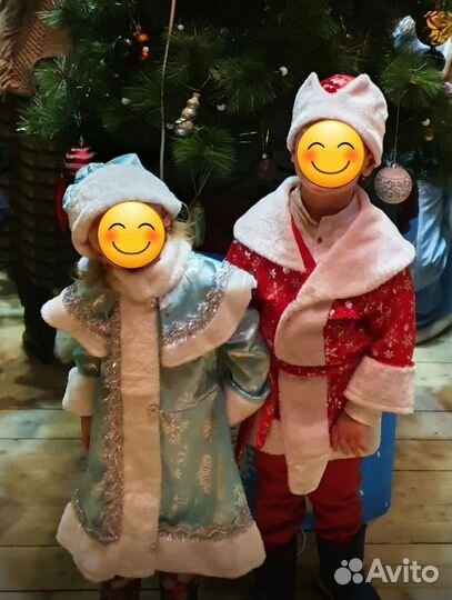 Костюм дед мороза и снегурочки