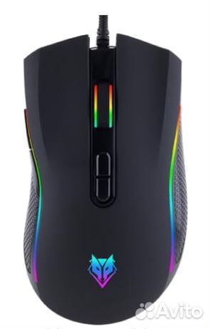 Игровая мышь plesios NM-89M (матовый черный)