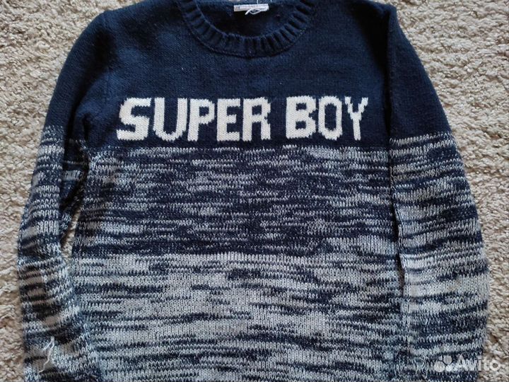 Свитер для мальчика 122-128