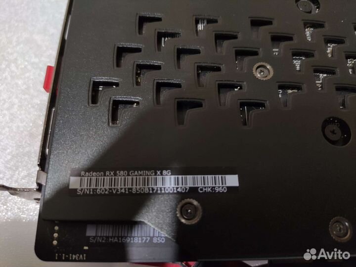 Видеокарта Rx580 8gb msi