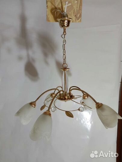 Люстра потолочная бу