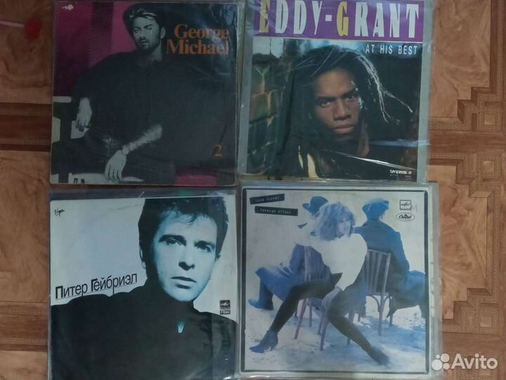 Виниловые пластинки рок