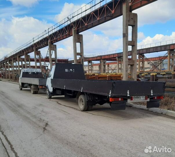 Грузоперевозки Открытая Газель 6 м