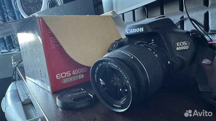 Фотоаппарат canon eos 4000d