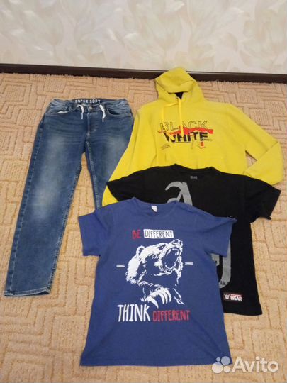 Вещи пакетом на мальчика 158