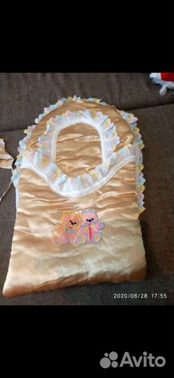 Конверт на выписку зима