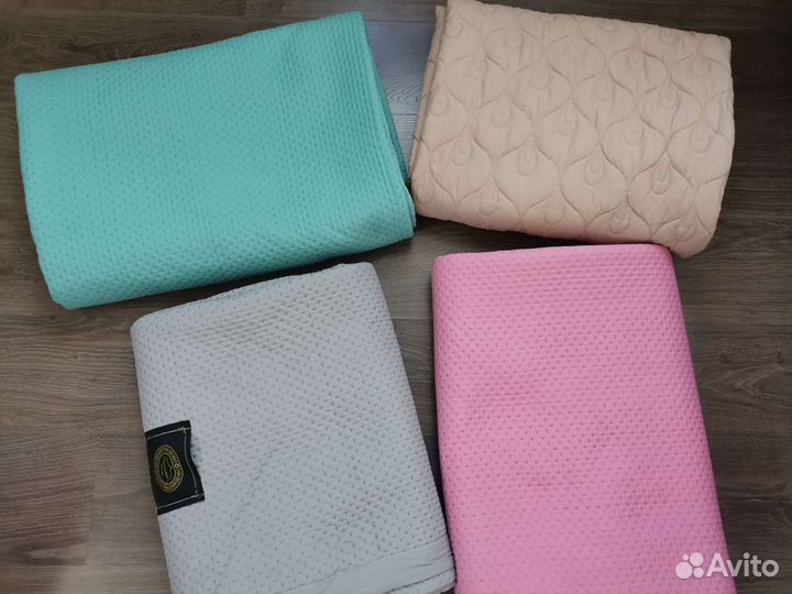 Одеяло демисезонное евро новое х/б стеганое