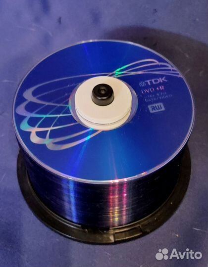 Диски TDK DVD+R 50 штук, новые
