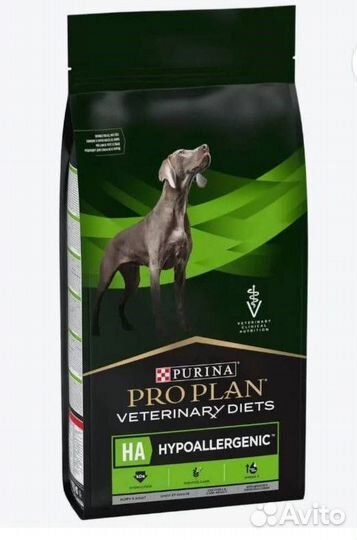 Сухой корм для собак PRO plan Veterinary diets HA