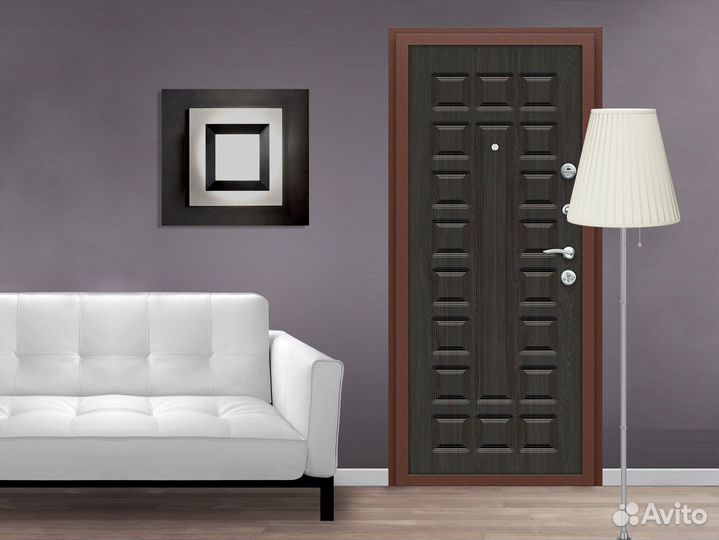 Дверь входная металлическая