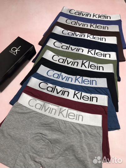 Трусы мужские боксеры Calvin Klein хлопок