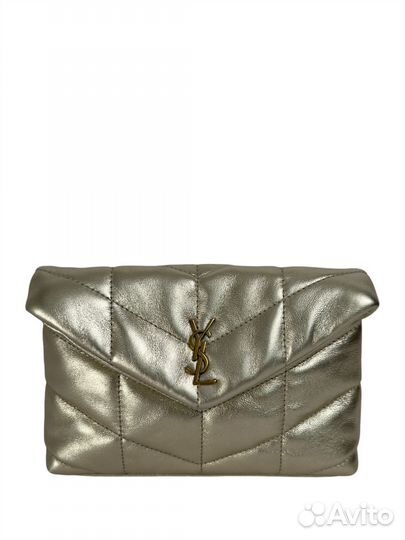 Клатч Saint Laurent LouLou Puffer Clutch Leather S