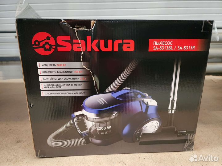 Птв. Пылесос нера фильтр. 2200/350 Вт. 8313