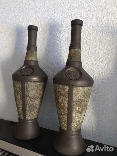 Бутылки от грузинских вин