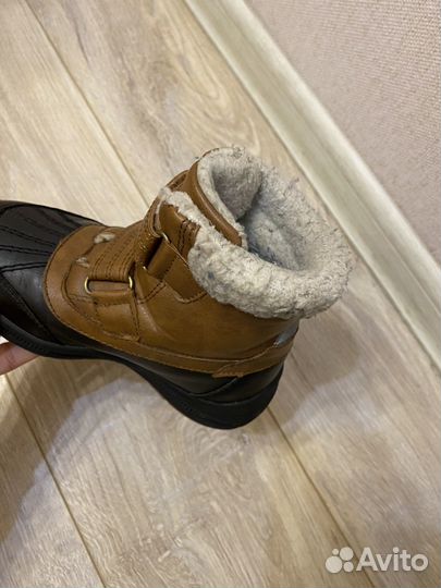 Ботинки утепленные для мальчика 27 размер