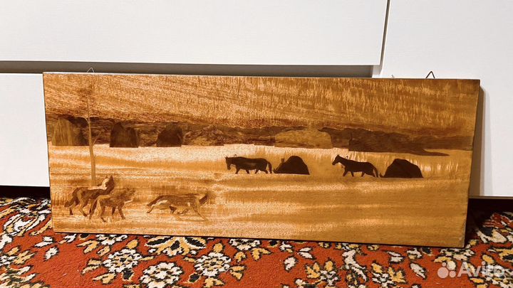 Картина из дерева