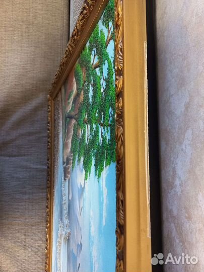 Картина с камнями