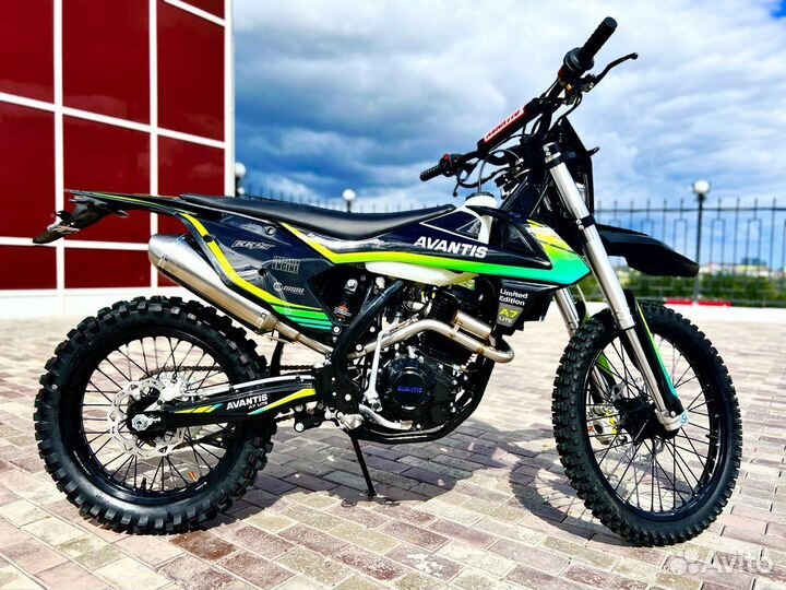 Мотоцикл эндуро avantis A7 NEW lite KKE (2022) птс