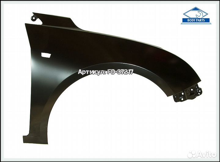 Крыло переднее правое Chevrolet Cruze