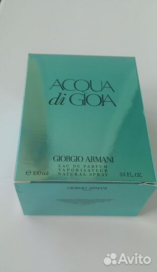 Giorgio armani - acqua DI gioia (распив)