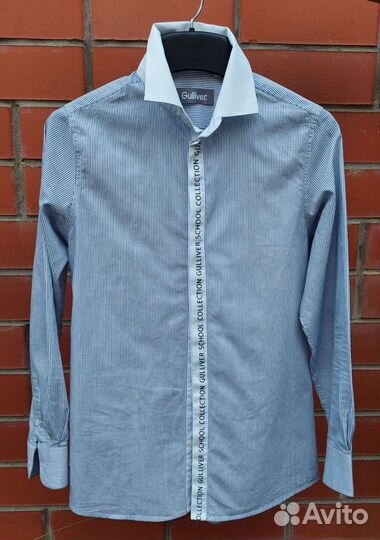 Рубашка Gulliver 158 для мальчика