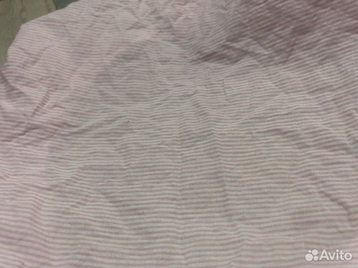 Простынь на круглую кроватку