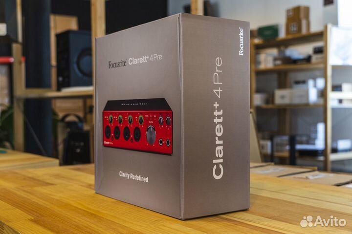 Focusrite Clarett 4Pre USB