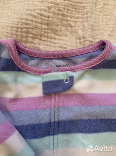 Комбинезон слип флисовый carters 3t