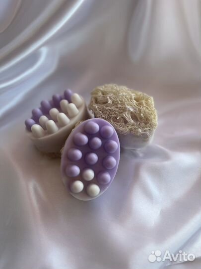 Массажное мыло с люфой опт