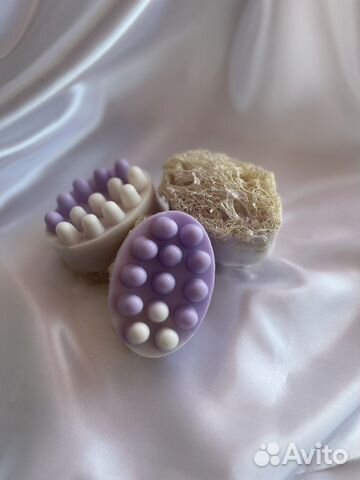 Массажное мыло с люфой опт