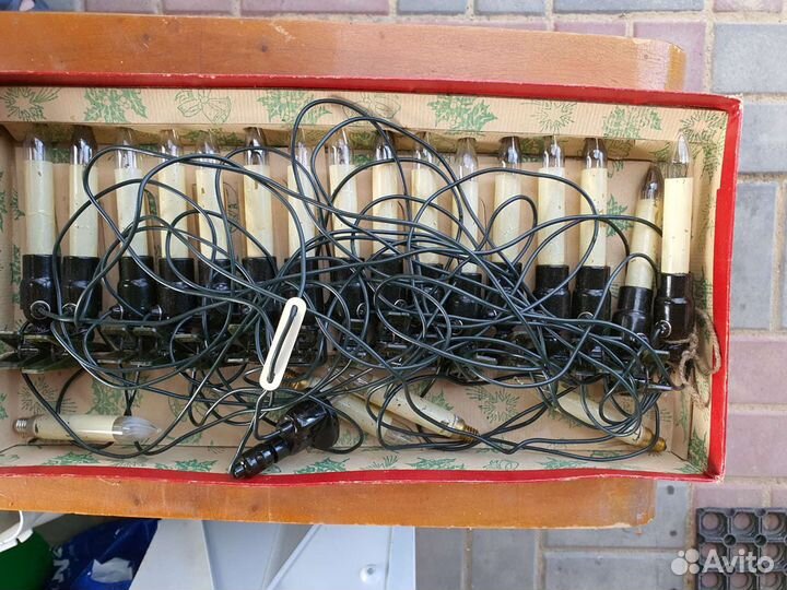 Гирлянда ретро немецкая