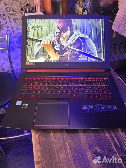 Игровой acer nitro (GTX1050Ti/16/1256/Core i5)