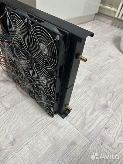 Медный радиатор для систем охлаждения пк