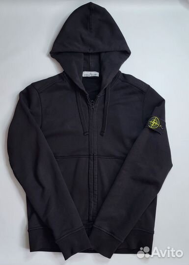 Stone island zip hoodie