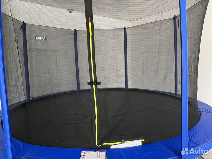 Батут каркасный с внутр.сеткой Big Trampoline 12FT