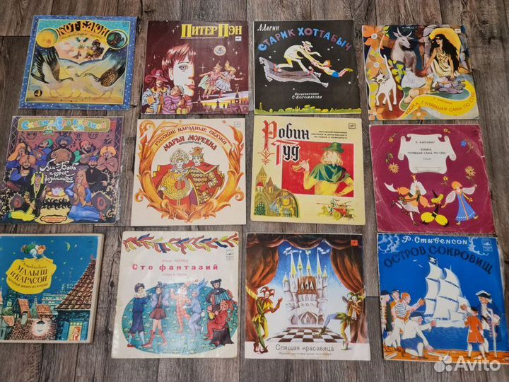 Сказки для детей (пластинки, миньоны)