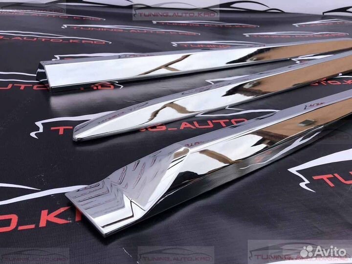 Молдинги дверей Toyota Land Cruiser Prado 150 G356