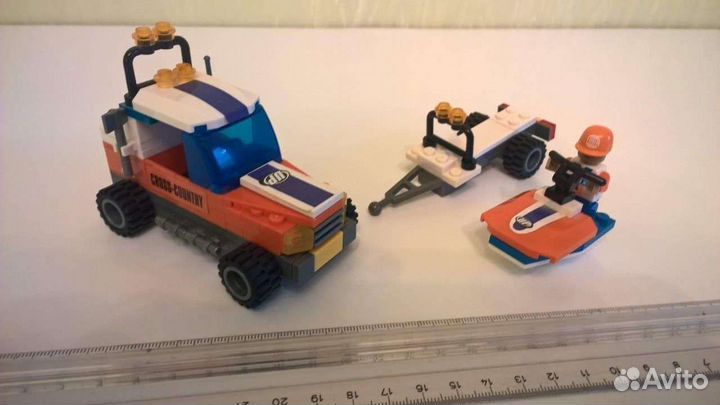 Конструктор джип с прицепом