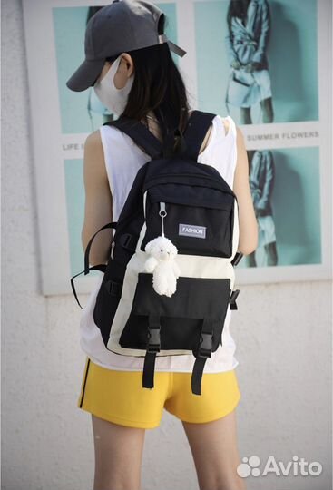 Рюкзак школьный 4 в1для девочки