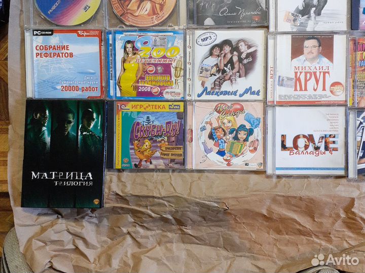 Диски музыка, фильмы.цена за всё