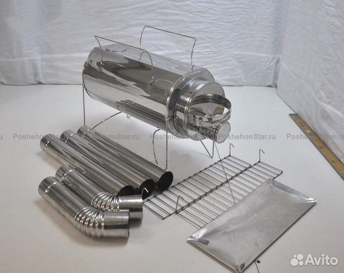 Печка-коптильня пошехонка-мини 