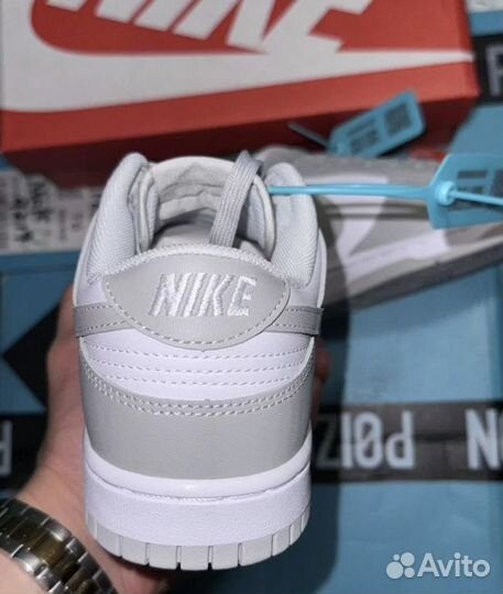 Оригинал Nike Dunk low fog grey