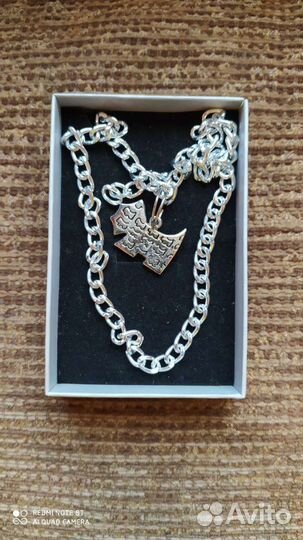 Цепочка с подвеской, удавка рывковая