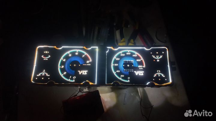 Приборка ваз 2107 инжектор