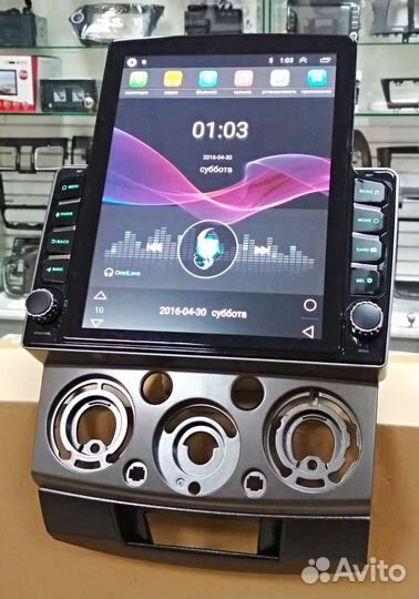 Mazda BT-50 ford ranger 2 Tesla Android магнитола