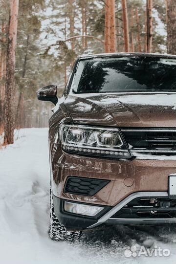 Аренда Volkswagen Tiguan в Барнауле brown